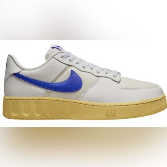 Nike Air Force 1 Unity 'White Racer Blue' DM2385-100 - Picture 4 of 5